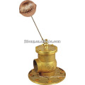 00902 Brass Floating Ball valve with flange